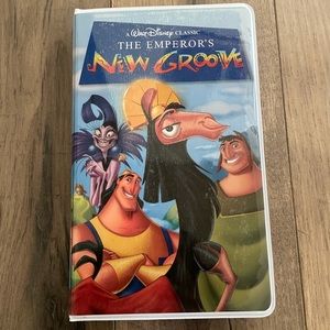Disney Journal Emperor’s New Groove- VHS case